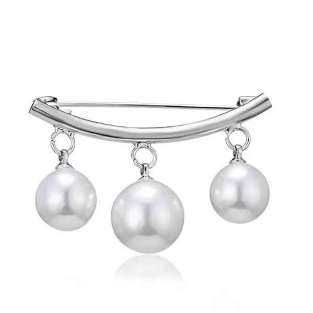 Pearl Pin Brooch - Picture 5 of 6